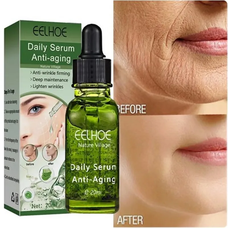 

Instant Wrinkle Remover Face Serum Lifting Firming Fade Fine Lines Anti-aging Essence Whitening Brighten Nourish Skin Care