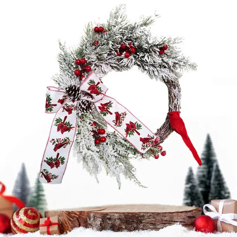 

Рождественские венки, рождественские украшения для входной двери, Рождественское украшение, венок, домашний декоративный кулон для дома и улицы