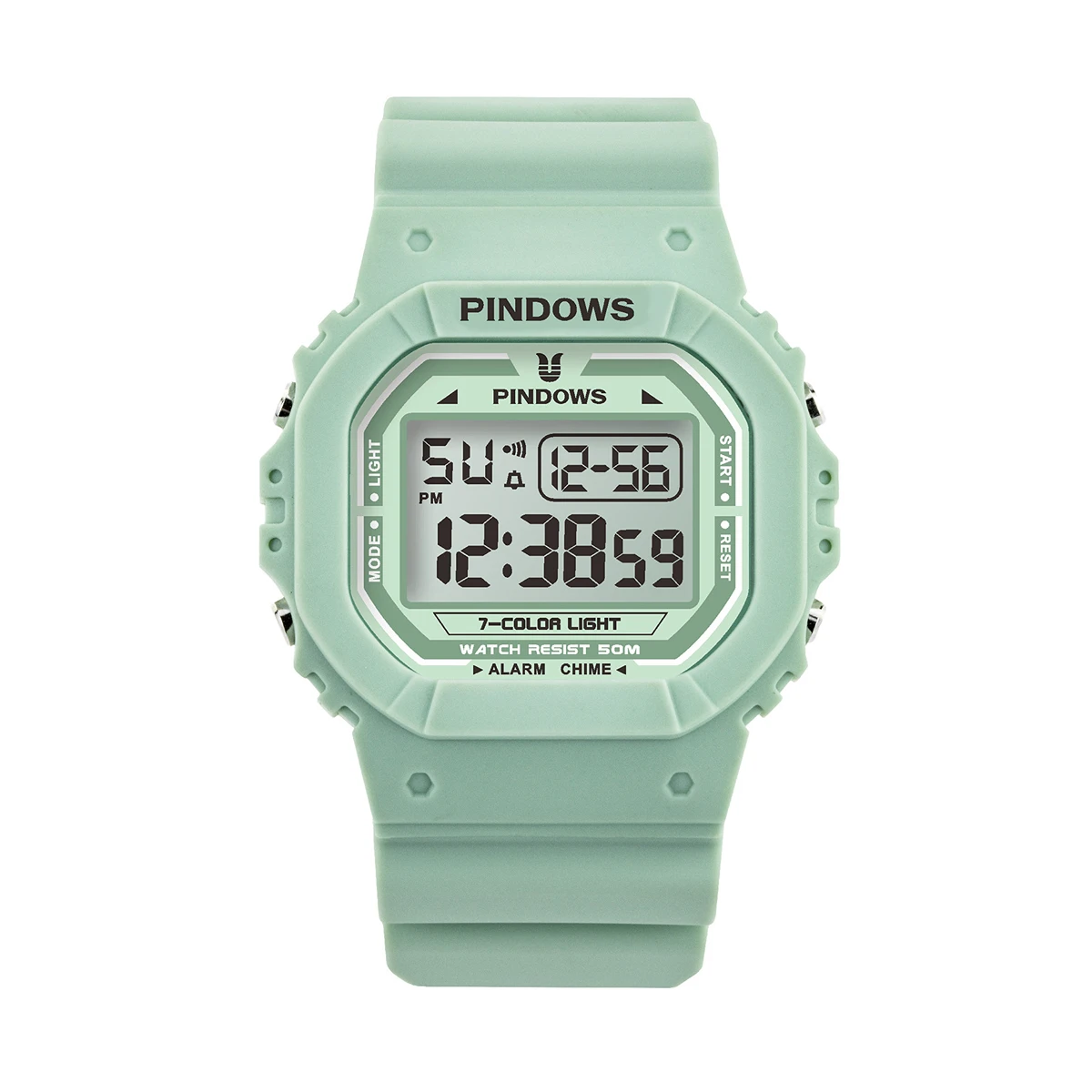 

Vintage Retro Wristwatch Pink Girl Digital Watch Electronic Led Waterproof Ladies Luxury Crystal Women Watches Smart Hand Clock