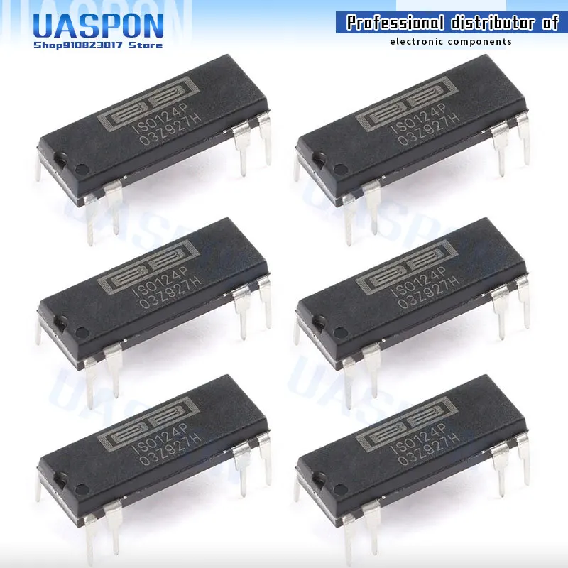 1 шт. изоляционный усилитель ISO124P DIP-8 ISO124 ISO122P ISO122 IS0124 DIP8 DIP
