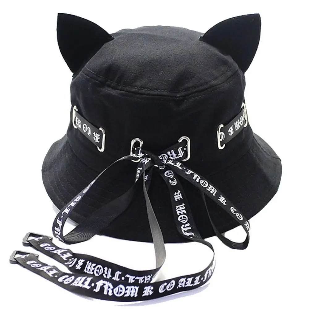 Summer Sun Caps Cute Cat Ears