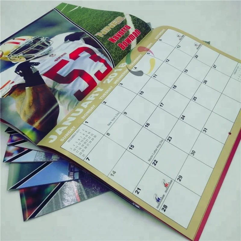 Календарь 2023, оптовая продажа, индивидуальный спиральный настенный календарь, печать для дома или офиса, календарь, печать