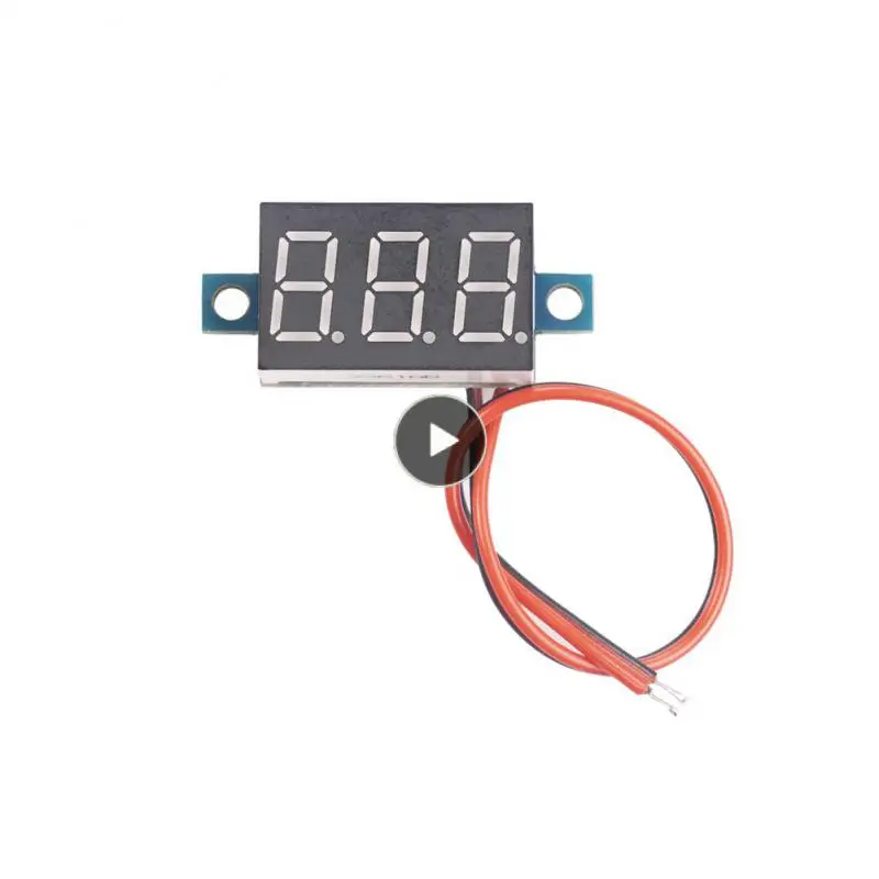 

Mini Voltage Detector Dc4-40v Mobile Power Voltage Tester Led Digital Voltmeter Car Power Voltage Tester Smart Home 0.36 Inch