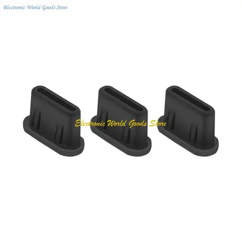 3 шт. защитные колпачки для интерфейса типа C, силиконовые пылезащитные заглушки для электронных устройств Avata 2 и USB C