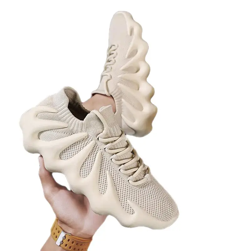 

Men's Sports Casual Shoes Volcano Shoes Coconut Shoes Flame Men's Shoes Sock Shoes