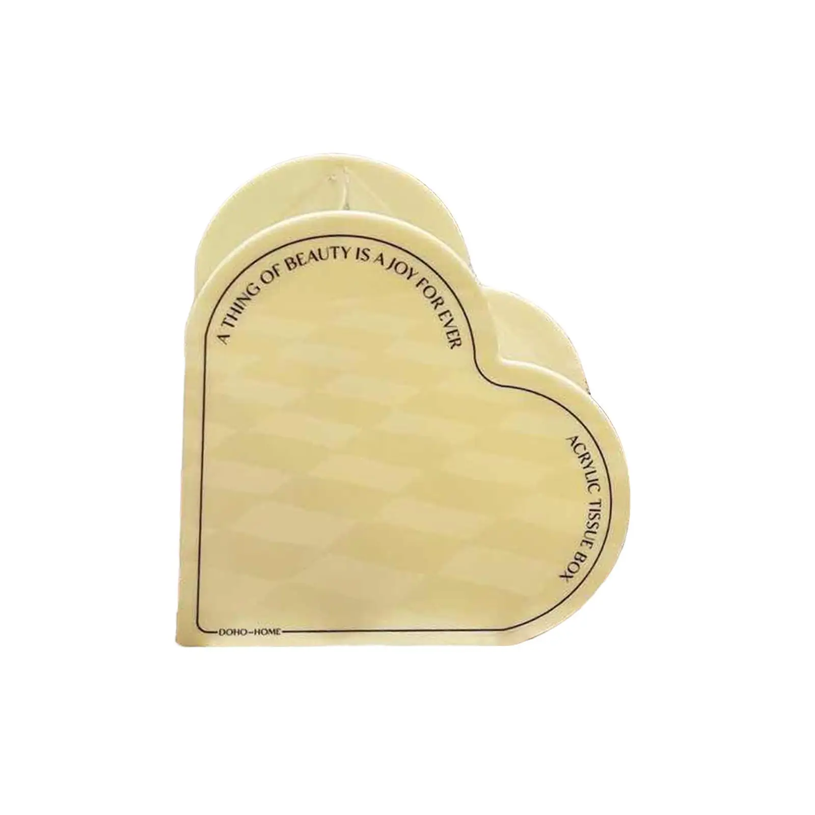 Heart Shaped Tissue Box, Toilet Paper Storage Holder, Creati