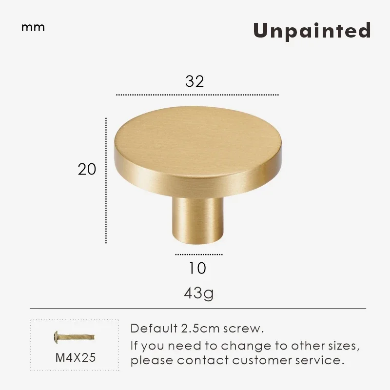 

Nurlin необработанные латунные ручки для шкафов