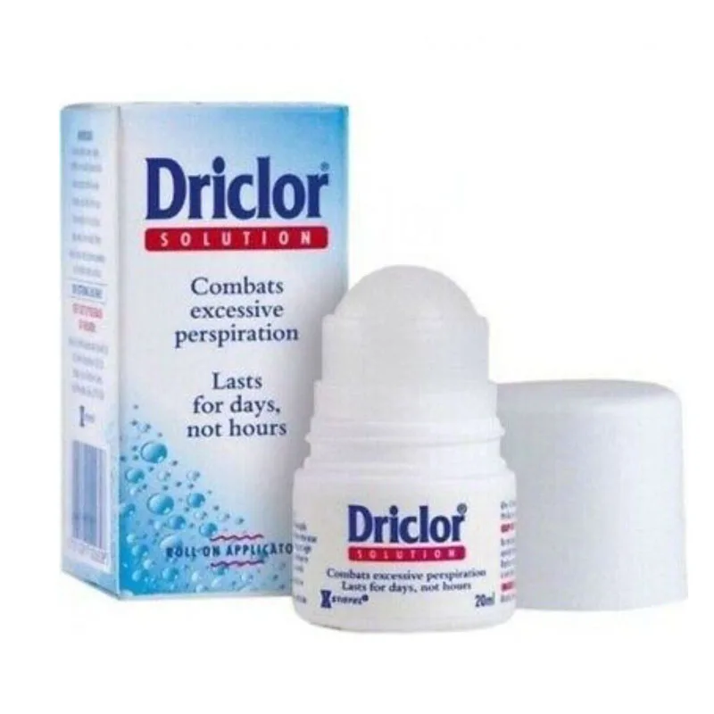 

Driclor Antiperspirant Roll-on 20 Ml Antiperspirant Deodorant Hyperhidrosis Treatment - Reduces Armpit Sweat