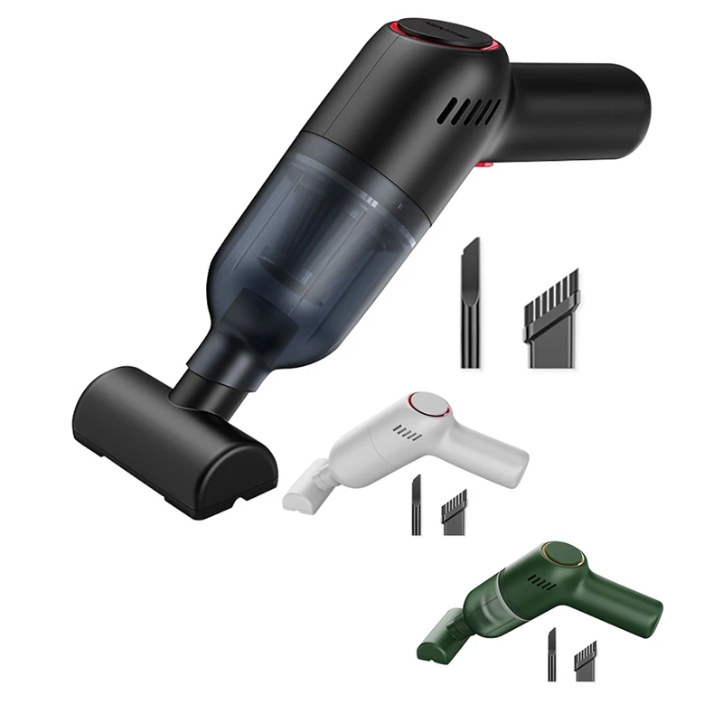 

Wireless Vacuum Cleaner Car Household Super Suction Vacuum Cleaner Mini Cordless Portable Rechargeable Handheld