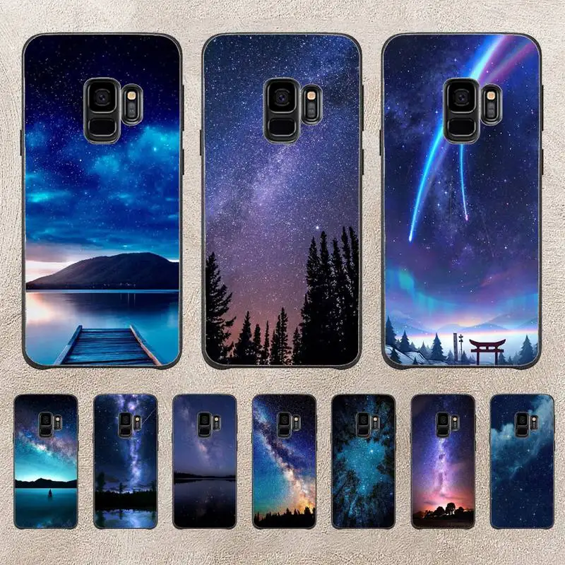 

Starry Sky Phone Case For Samsung Galaxy A51 A50 A71 A21s A71 A41 A70 A30 A22 A02s A53 A72 A73 5G Cover