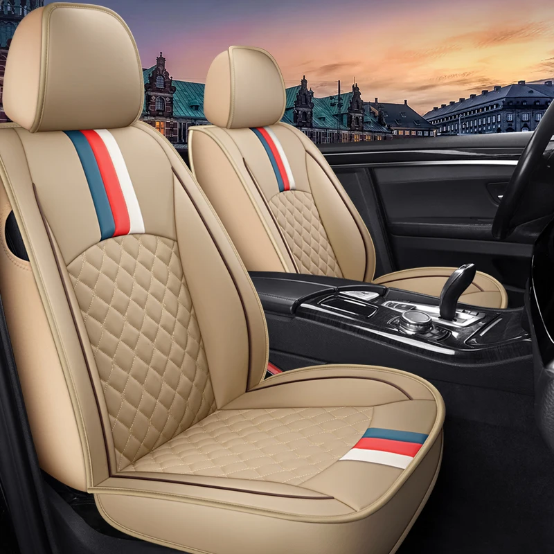 

universal car seat cover for Maserati all models Levante quattroporte Ghibli GranTurismo Four Seasons Seat Cushion