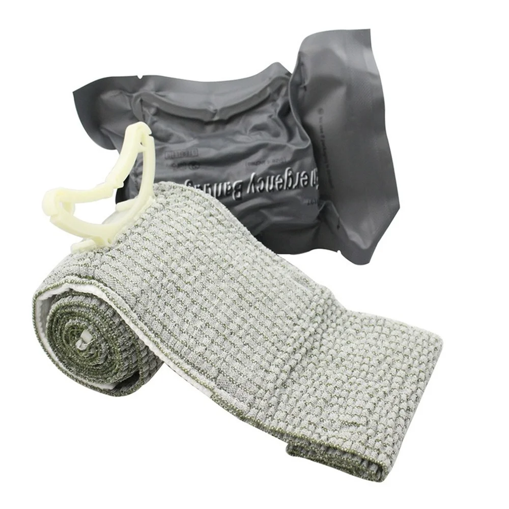 

Outdoor First Aid Wound Hemostasis Bandage Military Tactical Wound Dressing Bandage Lsrael Emergency Gauze Medical Care Bandage