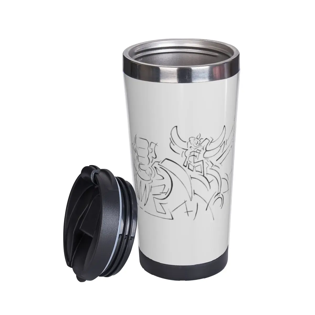 

Goldoraks Goldoraks Double Insulated Water Cup Creative Thermos bottle Mug Humor Graphic Heat Insulation beer mugs