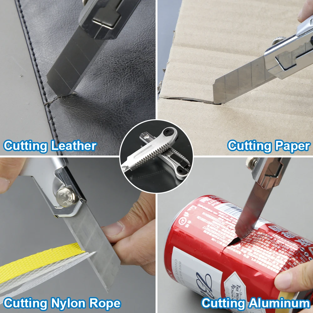 Универсальный нож промышленный сверхмощный резак лезвие 5 шт. хранилище толщина 0