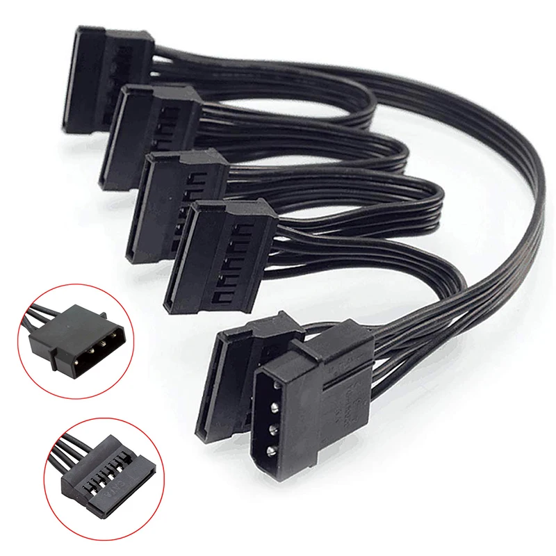 Sata Power Hard Disk Extension For Diy Pc Sever