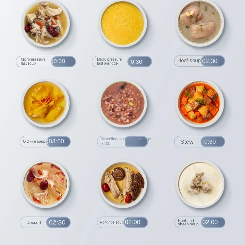 Электрический кастрюля для тушения птичьего гнезда из воды Бытовая