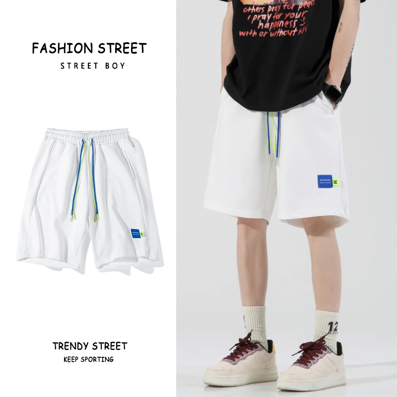 Summer Men's Shorts Casual Versatile Lightweight Comfortable Loose Sweatpants Minimalist Design High Grade Straight Leg Pants