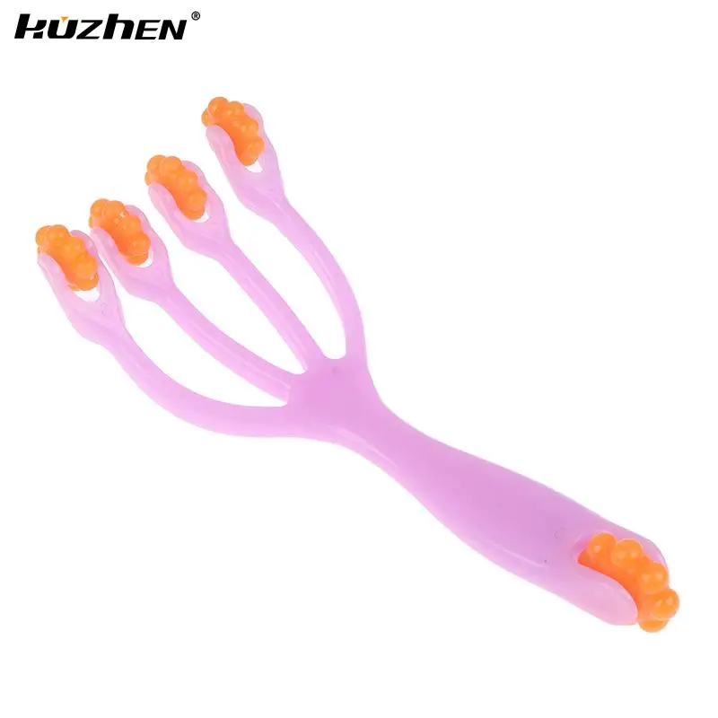 

Hand-held Full-body Relaxation Massage Comb Four-claw Roller Head Scalp Neck Foot Massage Relaxation Health Tool