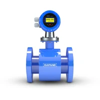 4-20ma output 6 inch pipe water electromagnetic flow meter