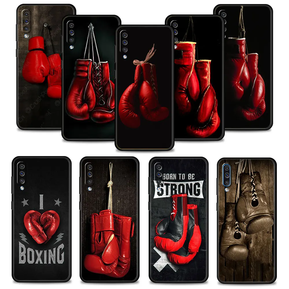 

Cases For Samsung Galaxy A20s A50 A10s Note 20 Ultra 10 A30 A40 A20e A70 A10 A42 5G A10e A03 A03s M30s Boxing Gloves Funda