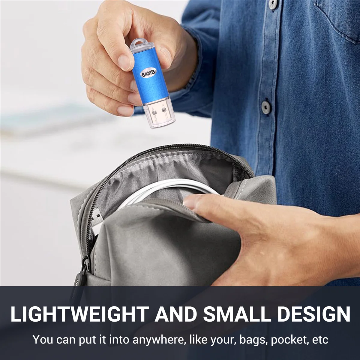 Флеш-накопитель USB 2 0 объемом 64 МБ флеш-накопитель для ПК ноутбука