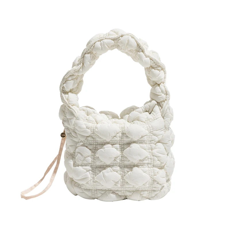 KOKOPEAS Cloud Soft Comfort Women Bags Wrinkle Soft Bag For Women Simple Fashion Versatile Cloud Bag