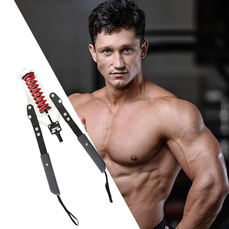 Тренажер для рук и груди оборудование тренировки торсионная штанга регулируемая