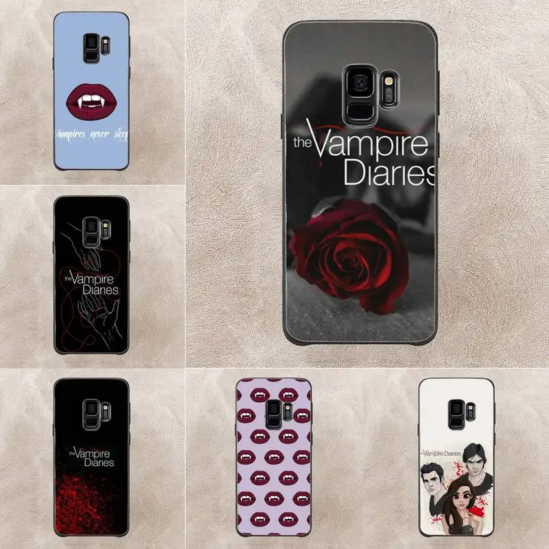 

The Vampire Diaries Phone Case For Samsung Galaxy S6 S7 Edge Plus S9 S20Plus S20ULTRA S10lite S225G S10 Note20ultra Case