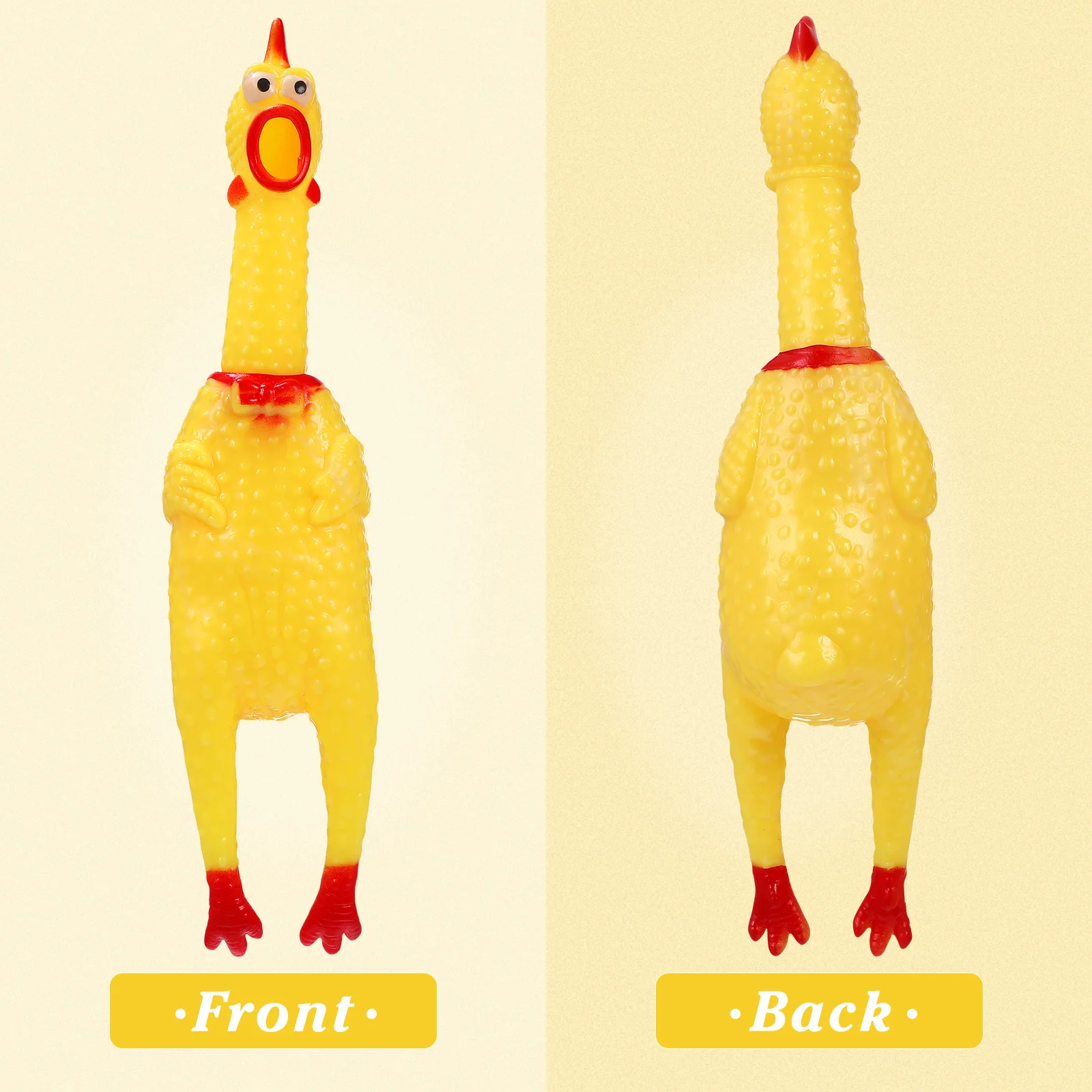 

Bulk Kids Toys Squeaky Dog Chew Shrilling Chicken Rubber Yellow Toysqueaky Squawking Child