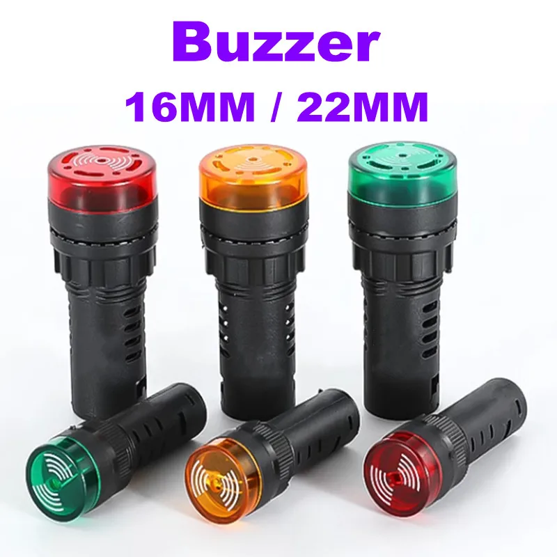 Фонарь с зуммером 16 мм 22 фонарь неисправностью непрерывным звуковым сигналом