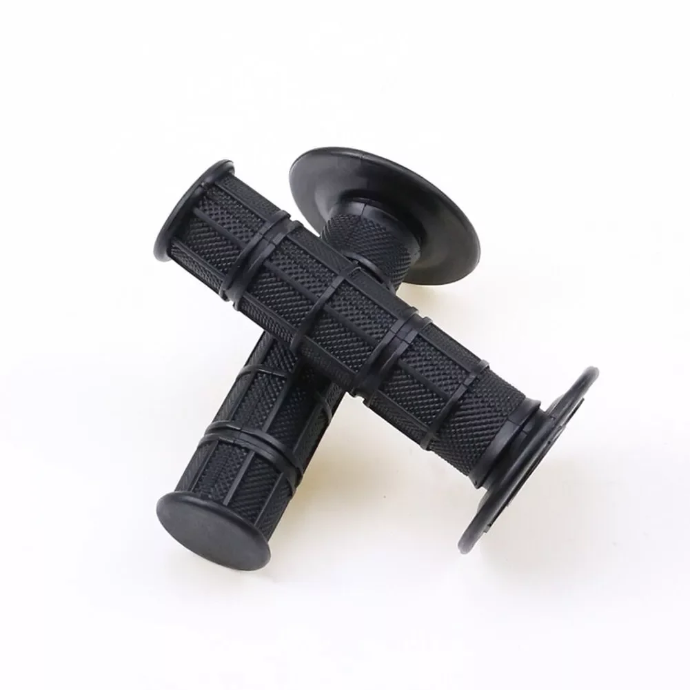 

2pcs/pair Motorcycle Hand Grips Anti-slip Handlebar Handle Grip For Motorbike 7/8' Rubber Grip Cover 22mm