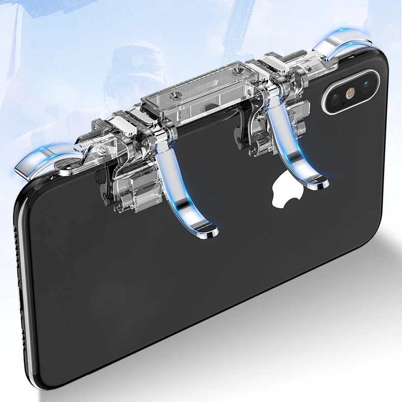 

Triggers for cell phone PUBG Shooter Gamepad Free fire Cellular gamer Cell triggers for call of duty mobile For IPhone Huawei