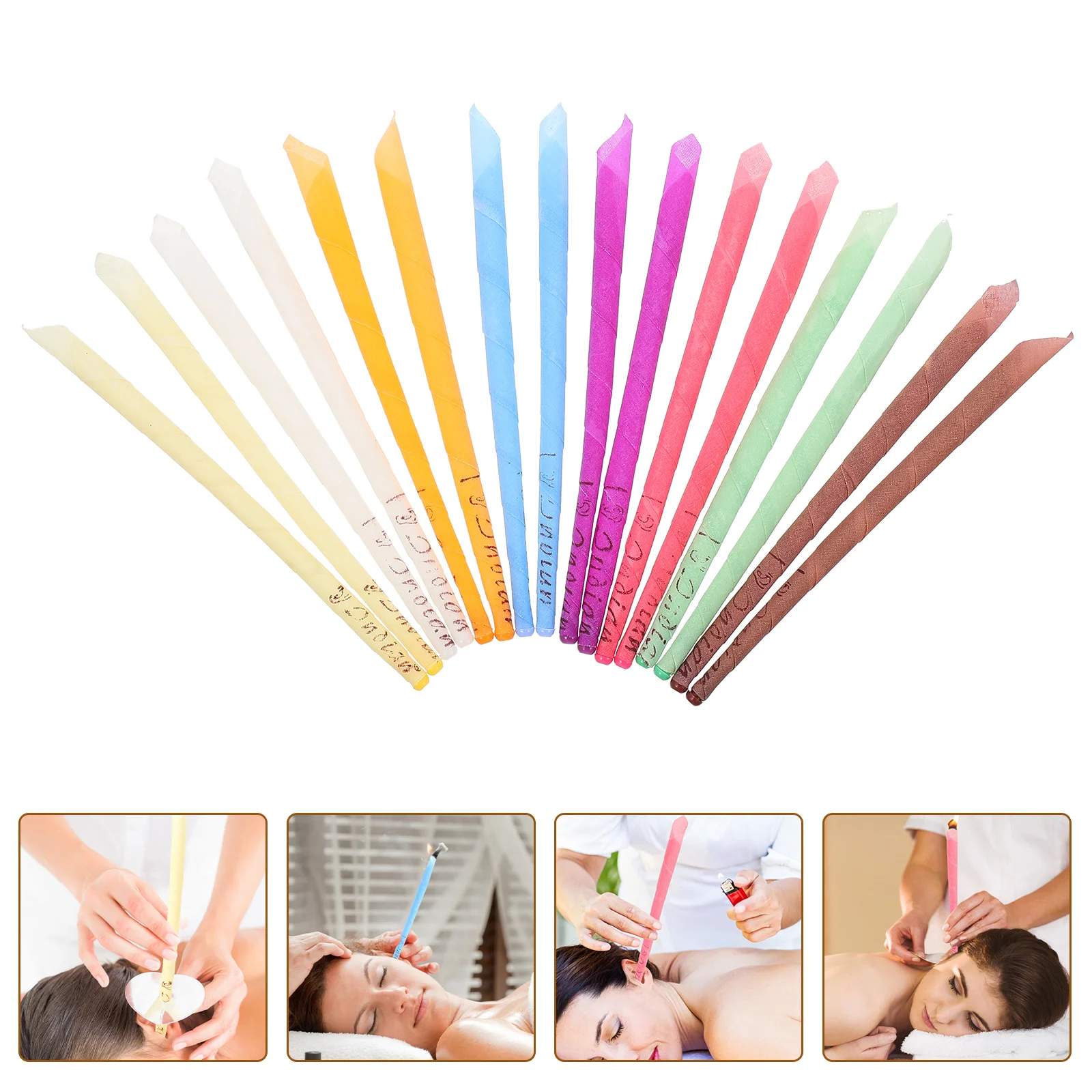 

8 пар чистящих практичных портативных инструментов для удаления здорового ушного воска для ушей, салонов красоты, домашней уборки