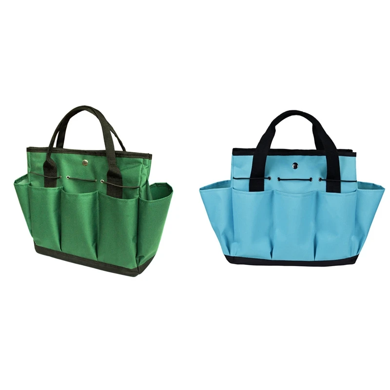 

Gardening Tools Shovels Storage Organizer Tote Oxford Cloth Multi-Pocket Handbag Chisel Electrician Toolkit