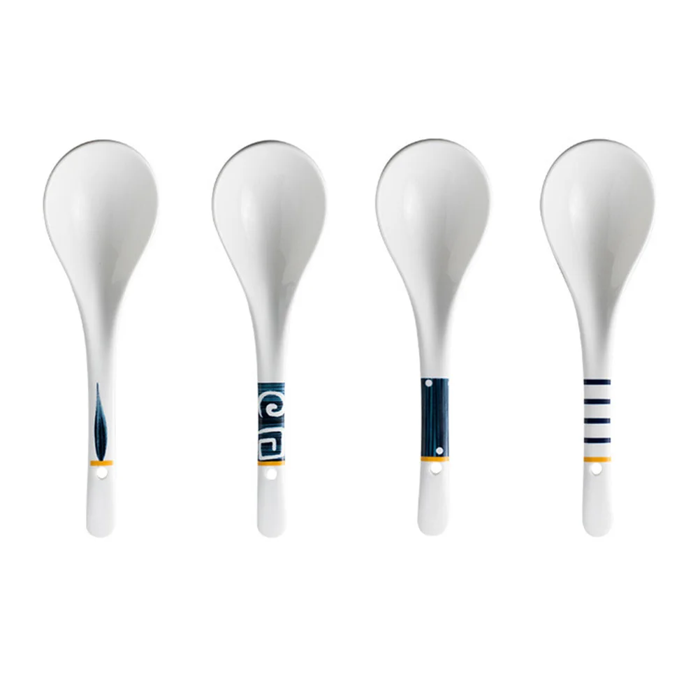 

Ladle Soup Spoon Spoons Ceramic Gravy Porcelain Salad Drizzle Chinese Chili Dressing Cooking Japanese Asian Sauce Kitchen Dipper