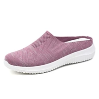 summer women shoes mesh breathable casuals shoes non slip women sport shoes flats knited shoes slip on ladies shoes fashion new
