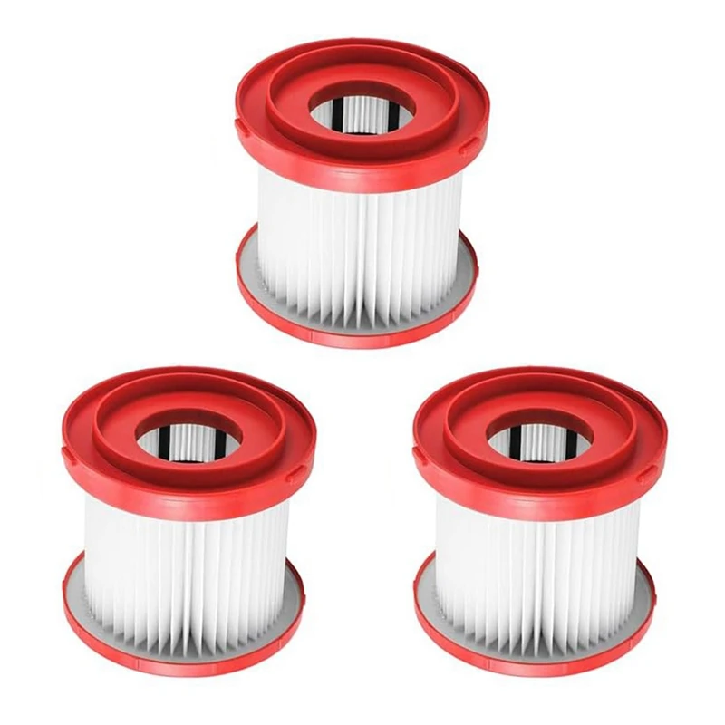 

3Pack 49-90-1900 Hepa Filters Accessories For Milwaukee M18 Wet Dry Vacs (0880-20, 0970-20) And M12 Wet Dry Vacs