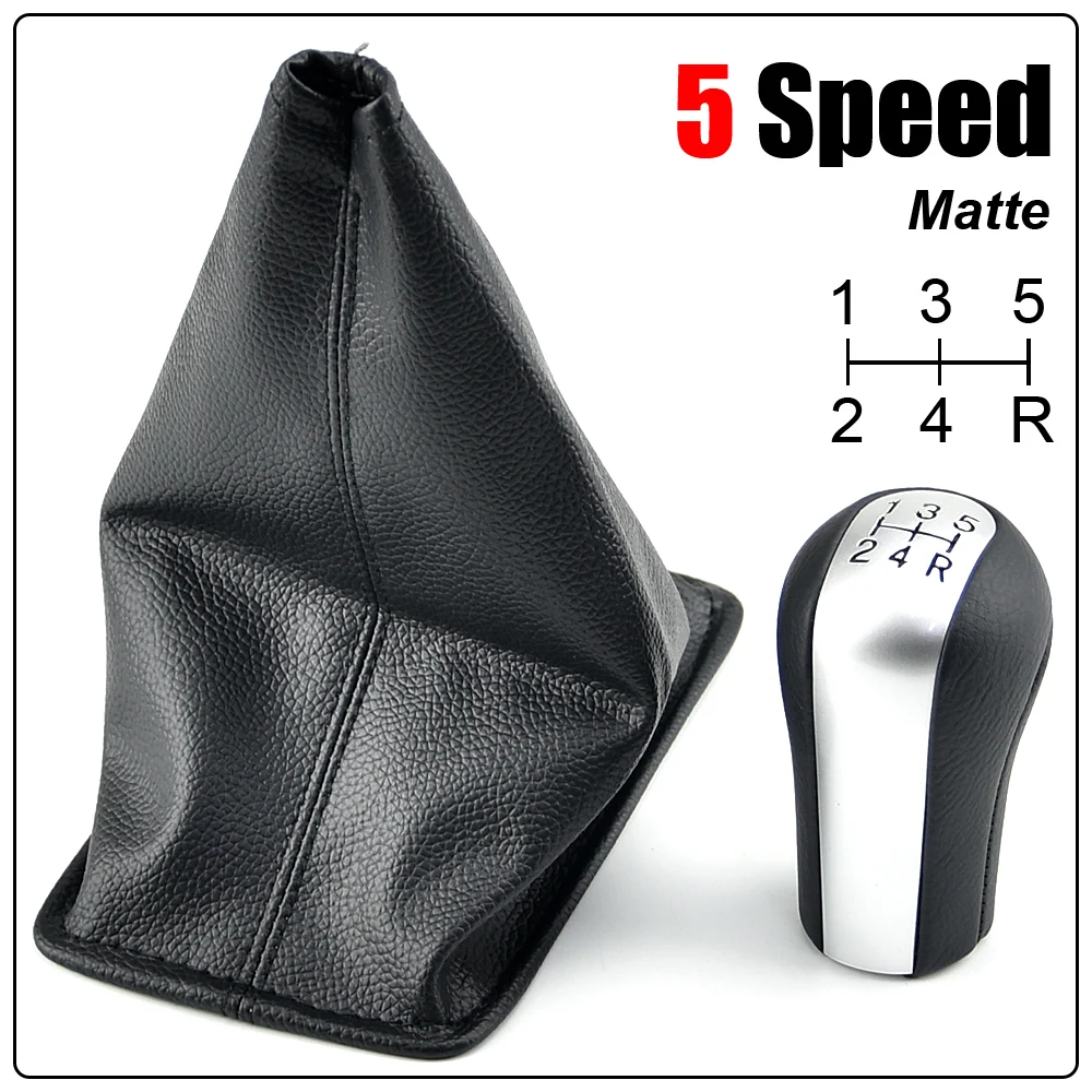 

5-скоростная/6 передач, ручка переключения передач автомобиля + кожаный чехол для багажника для Toyota Corolla Verso RAV4 AVENSIS Yaris