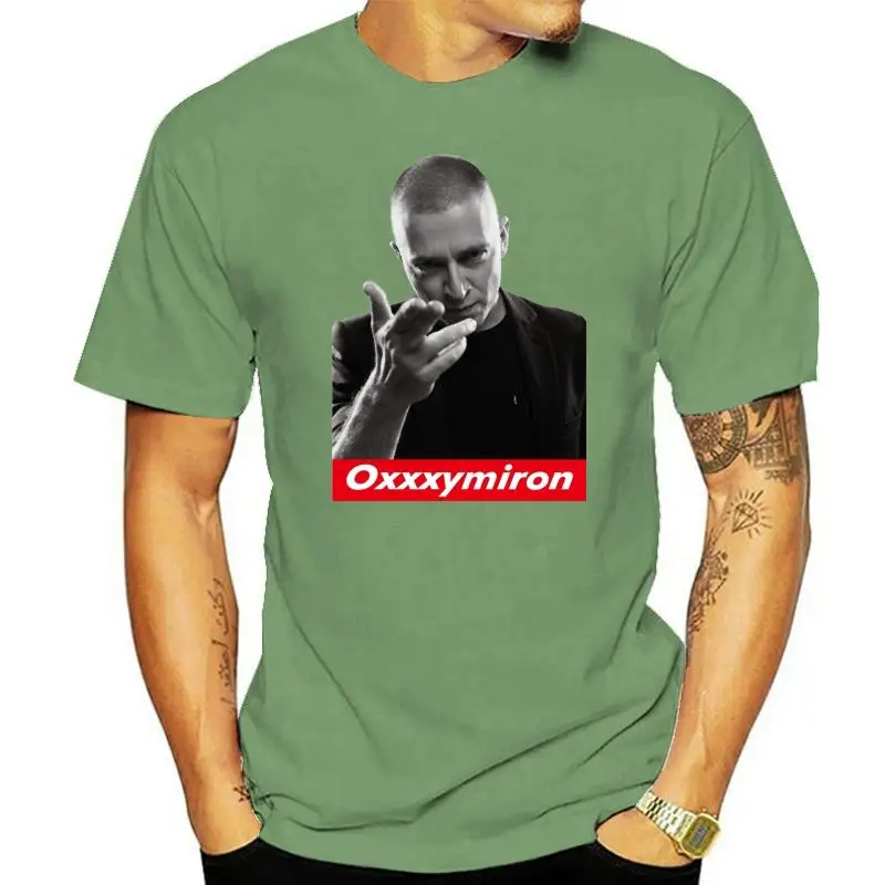 

Oxxxymiron T Shirt Men Miron Yanovich Fyodorov Tee Russian Rapper Tee Shirts Short Sleeve Valentine Tshirts Plus Size