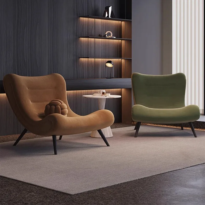 

Modern Lazy Chair Living Room Designer Reading Lazy Relaxing Lounge Chair Accent Nordic Meubles De Salon Bedroom Furniture DWH