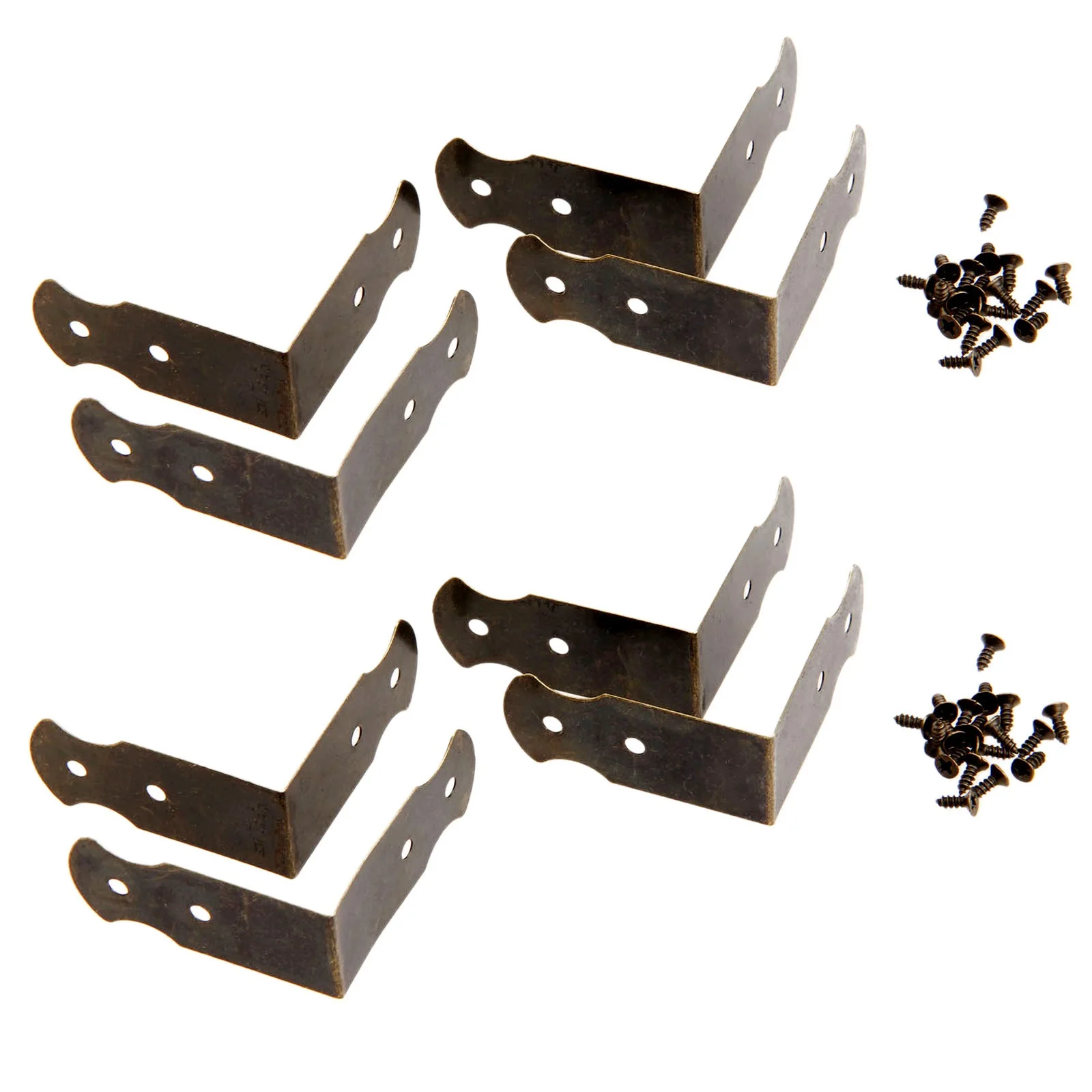 Декоративные угловые кронштейны из железа 41 мм/24 мм