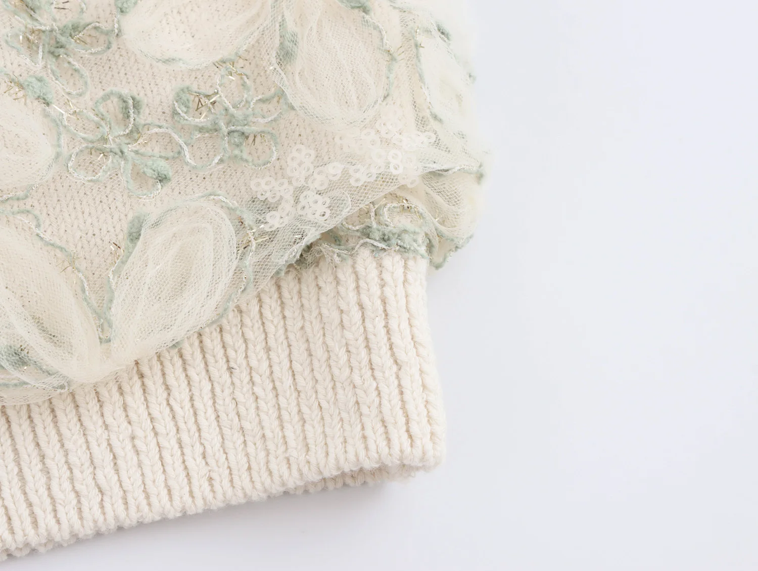 Maxdutti модные женские вязаные бусины с вышивкой и круглым вырезом короткие