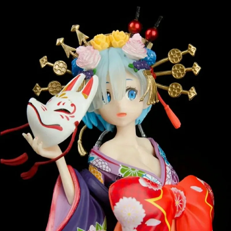 

22cm Anime Re: Life a Different World from Zero Rem Ram Emilia re zero Action Figures Toy Statue Collection Model Doll Gifts