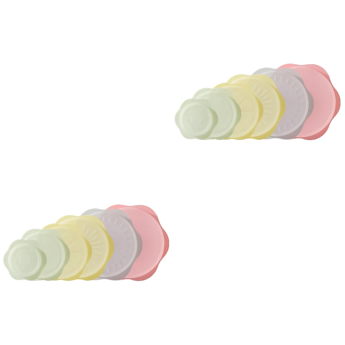 

Siliconecovers Storage Lids Stretch Seal Cover Wrap Reusable Dish Wraps Stretchy