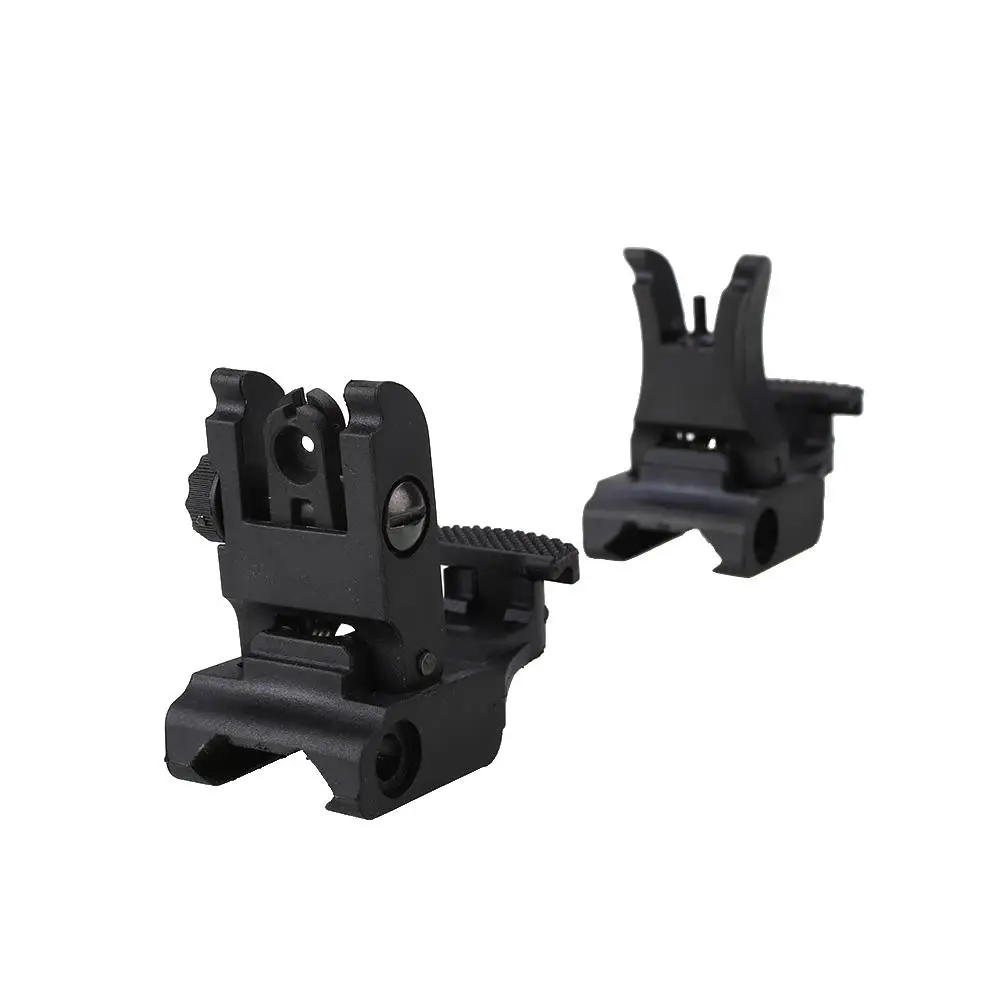 

Two Point 2PCS Tactical Front and Rear Point Sights Aim fit 20mm Mount for Hunting Rifle Airsoft Accessory