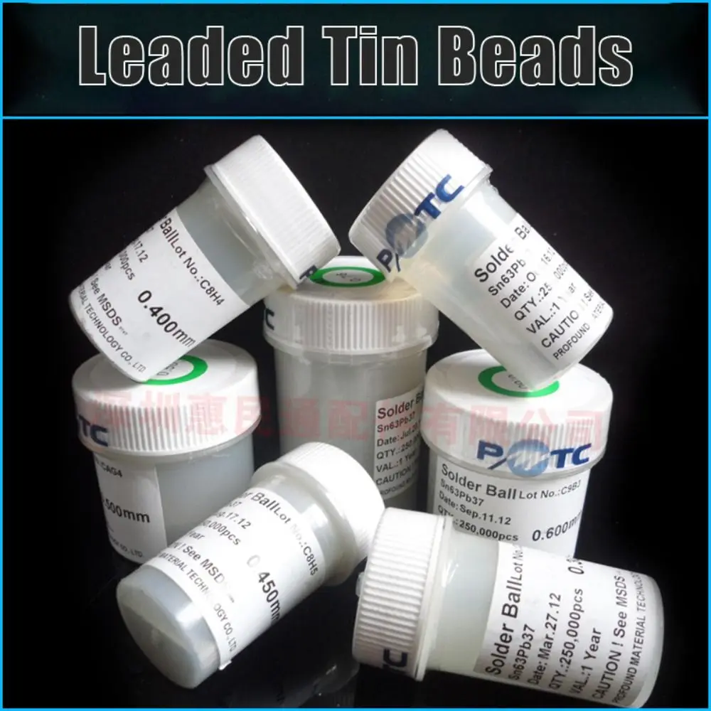 

0,2 ~ 0,6 мм паяльный шарик профессиональная Сварка переделка 250K BGA реболлинговый шарик инструменты для ремонта со свинцовой магнитной микросхемой