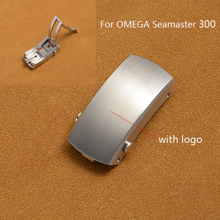 20mm 316L Stainless Steel Replacement Watch Clasp Buckle Fit For OMEGA Seamaster 300