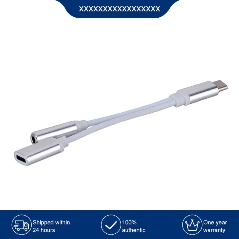 

Оптовая продажа, аудиокабель USB Type-C 2 в 1 с разъемом 3,5 мм и переходником для наушников, преобразователь, приемник для аудиоразветвителя, новинка 2018