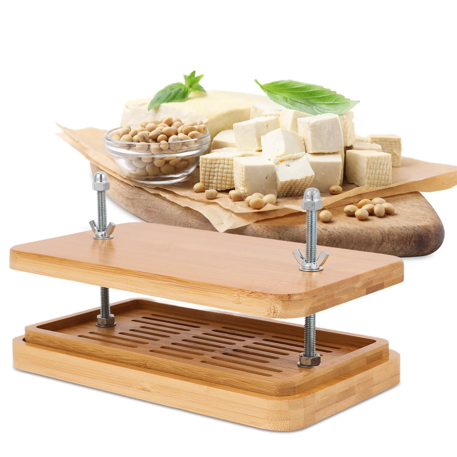 Пресс для тофу бамбуковая машина пресс-форма ручное изготовление инструменты