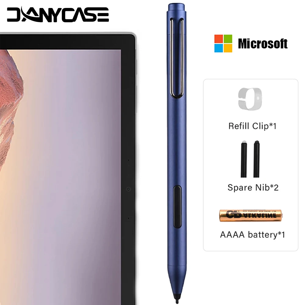 

Стилус активный для планшета Microsoft Surface Pro 7 Go Pro X Pro 6 Pro 5 4 3 2